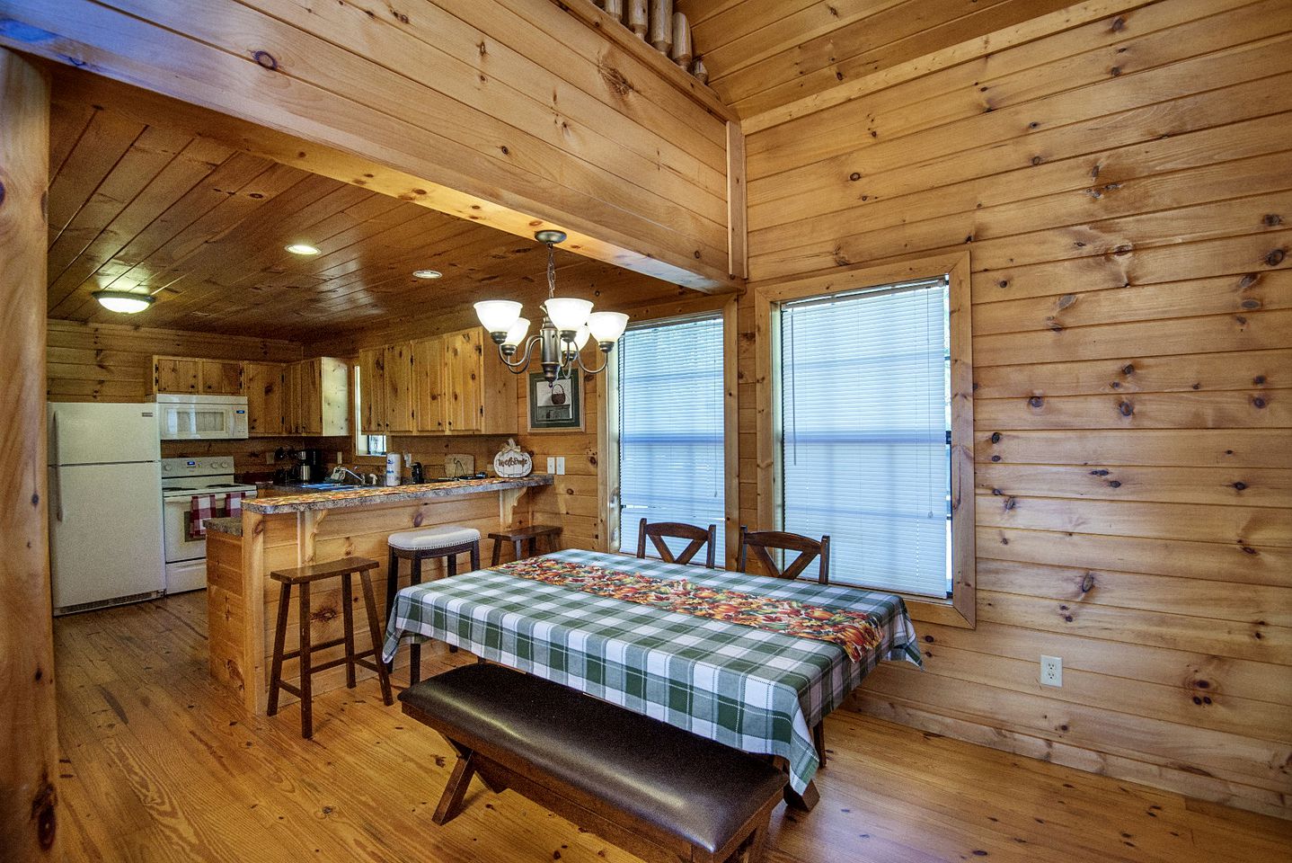 Mountain Views Group Cabin with Barbecue, Pool Table and Ping Pong Table in Sevierville, Tennessee