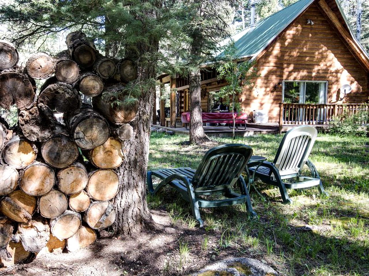 Secluded Cabin Getaway near Lemon Reservoir in the Stunning Forests of Colorado