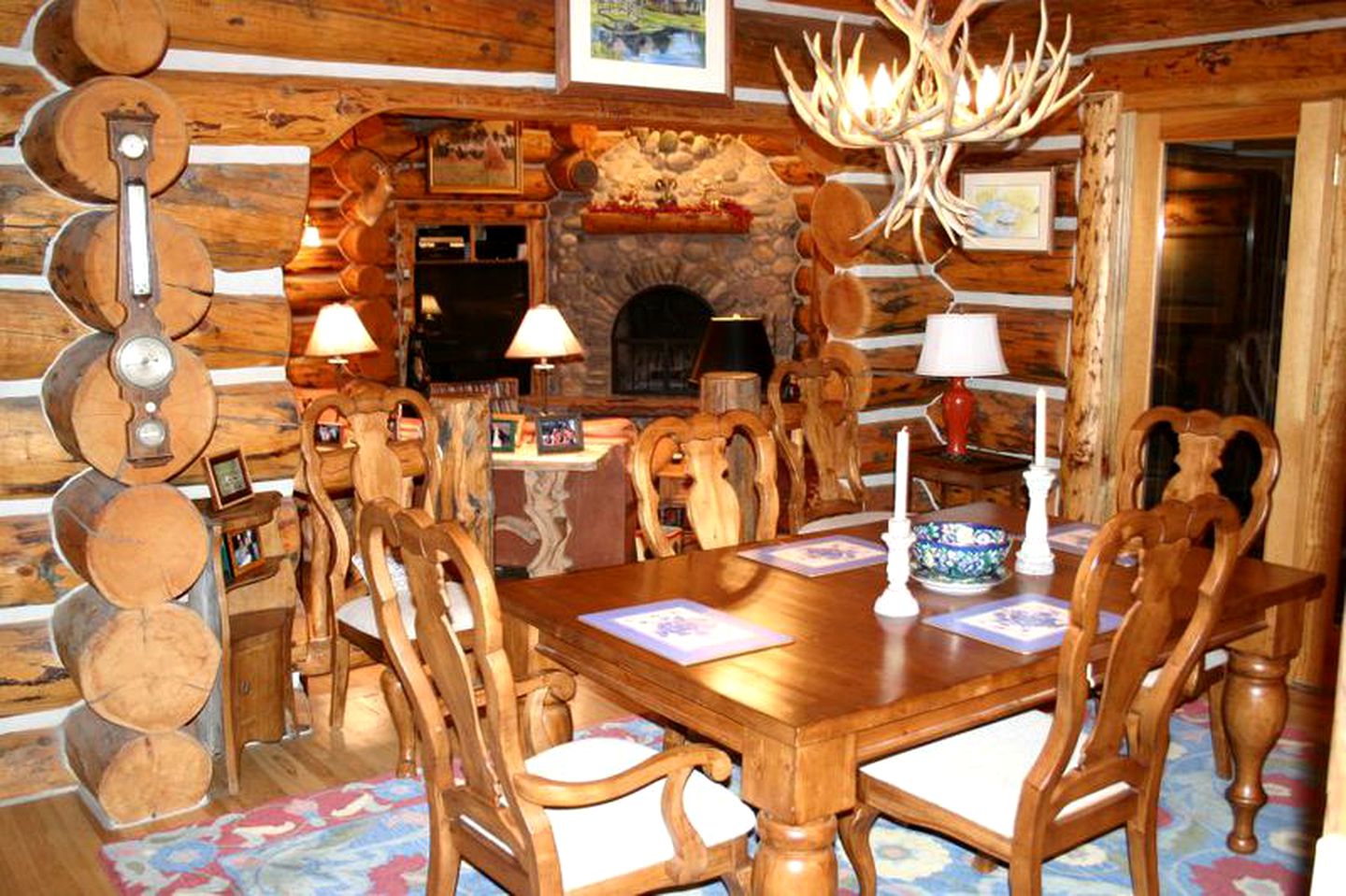 Woodland Log Cabin Rental with Picturesque Ponds near Downtown Durango, Colorado
