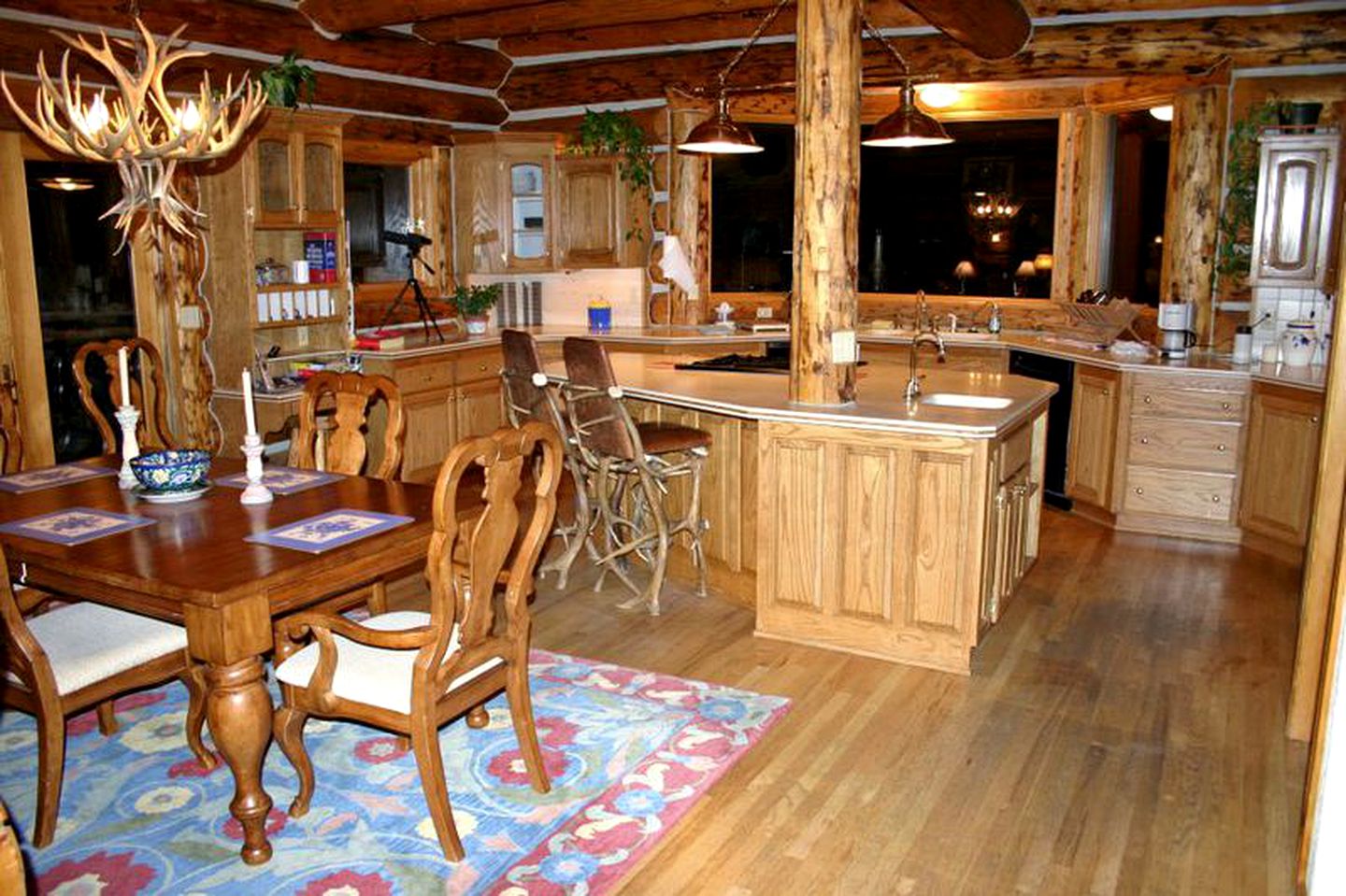 Woodland Log Cabin Rental with Picturesque Ponds near Downtown Durango, Colorado