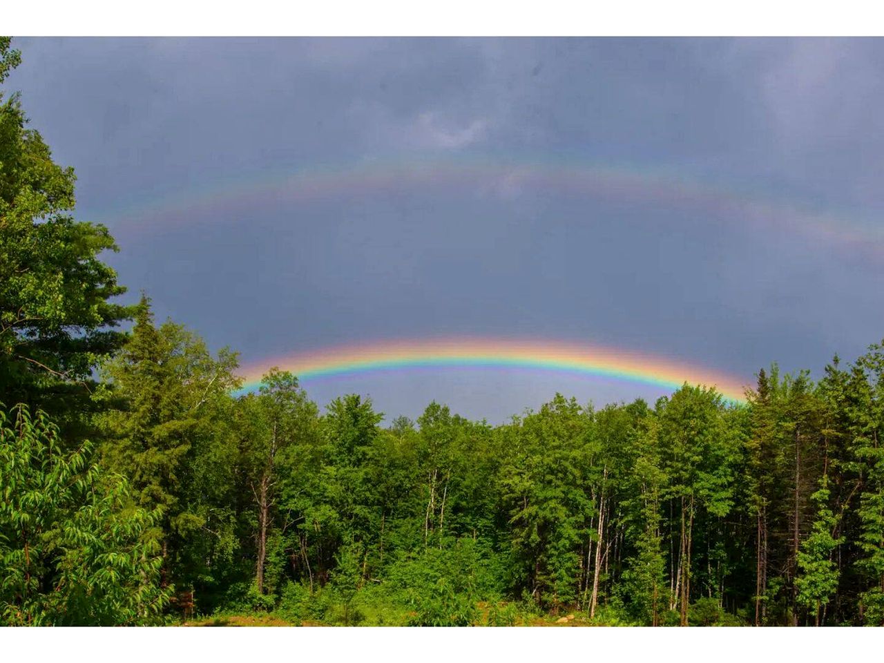 Authentic Tipi Set in the Stunning Woodland of the White Mountain National Forest, New Hampshire