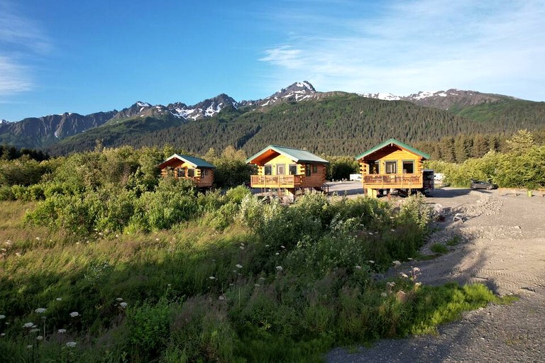 Scenic Creekside Cabin with Panoramic Bay & Mountain Views in Seward, Alaska