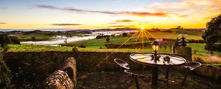 Beautiful views from luxury accommodation: Sheffield, Tasmania