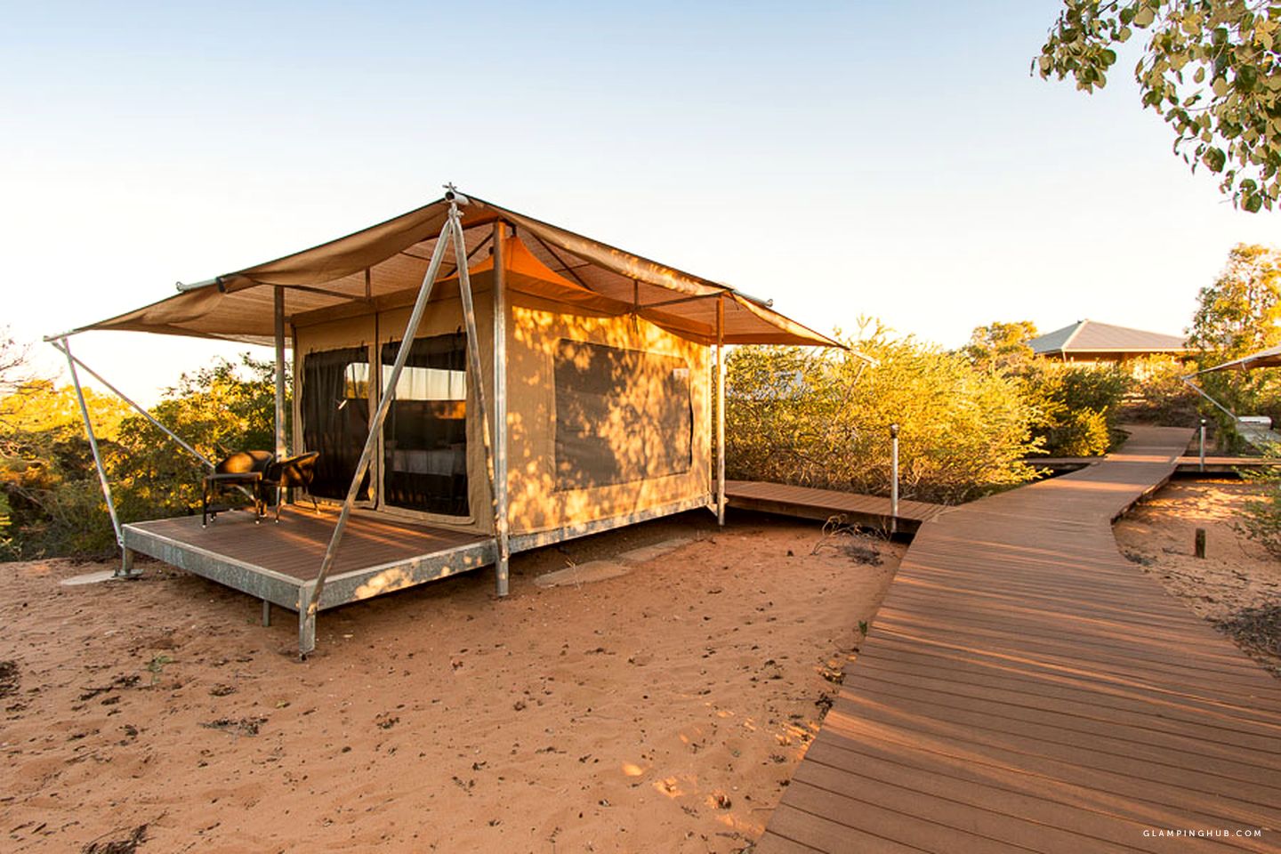 Luxury Tents in Broome with Oceanfront, Walk to Beaches.