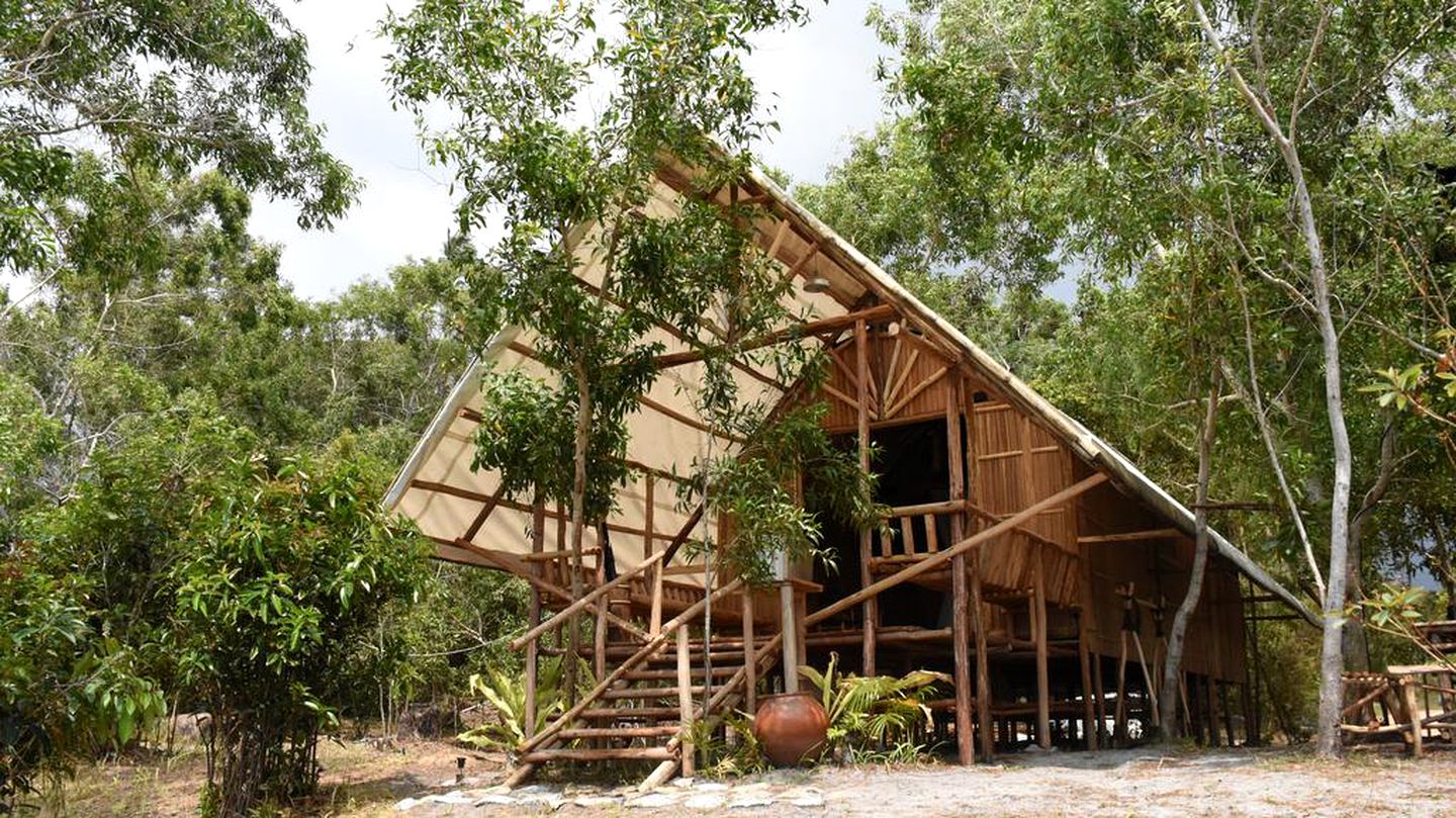 Luxurious Tented Cabin for a Fabulous Glamping Getaway on Belitung Island, Indonesia