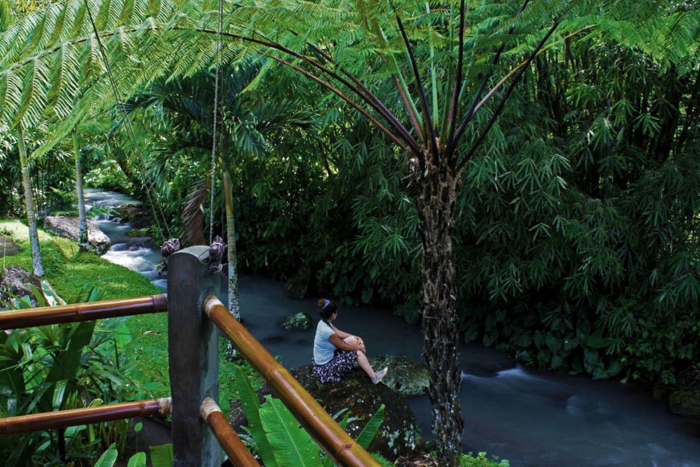 Eco-Friendly Bungalow with Stunning Jungle Views in Bali