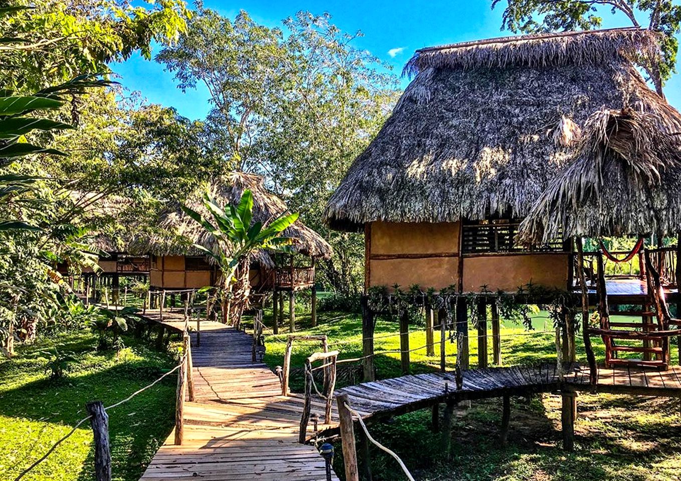 Eco-Friendly Glamping Cabanas in a Jungle Paradise, Belize