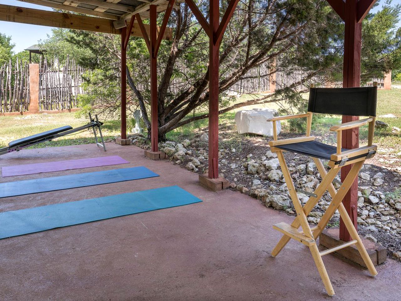 Unique Lake Travis Front Eco-Cabin Rental on Magical Yoga Retreat near Austin, Texas