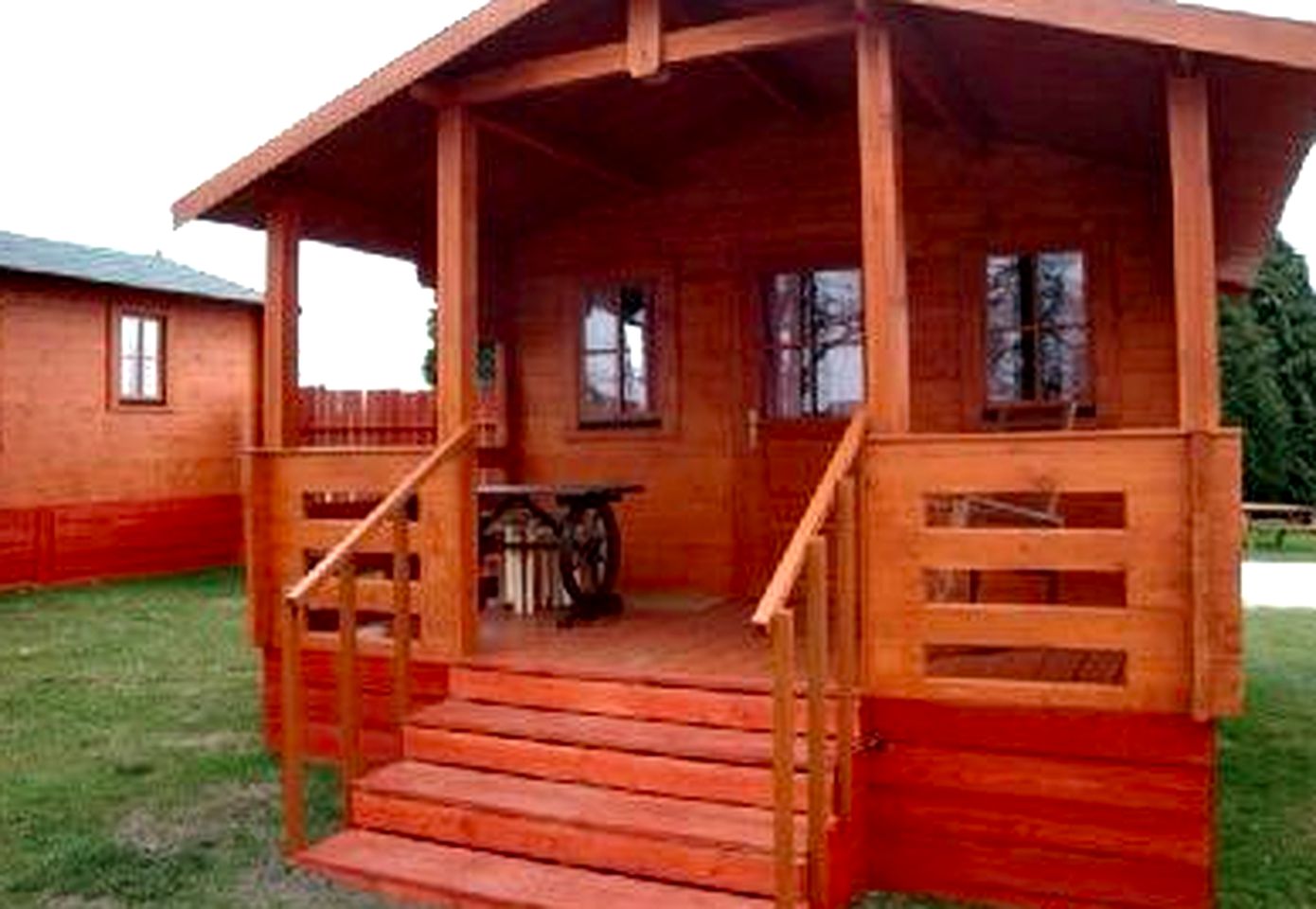 Eco-friendly Cowboy Themed Cabins in UK Countryside