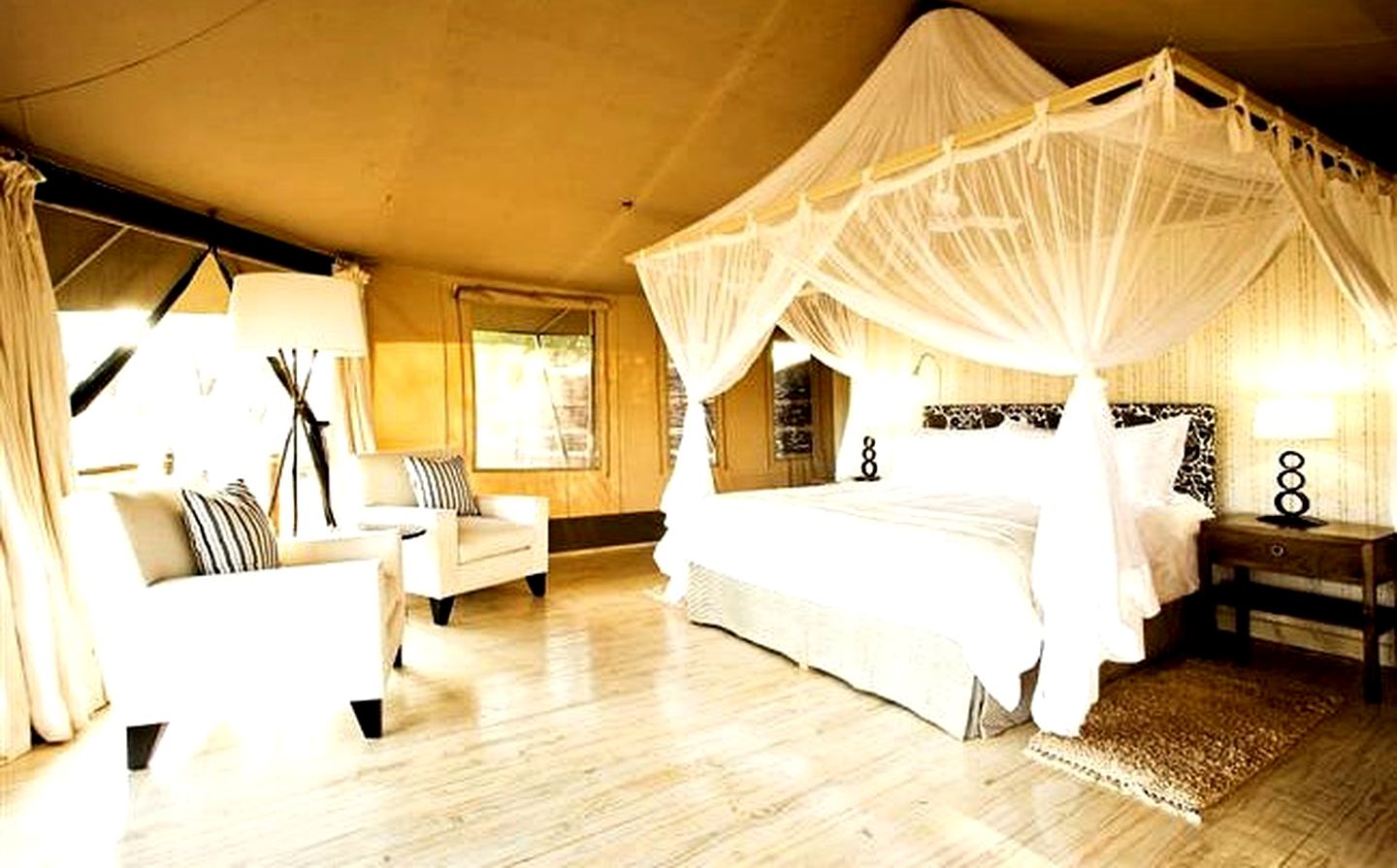 Eco-friendly, Deluxe Glamping Safari Camp in Tanzania's Tarangire National Park