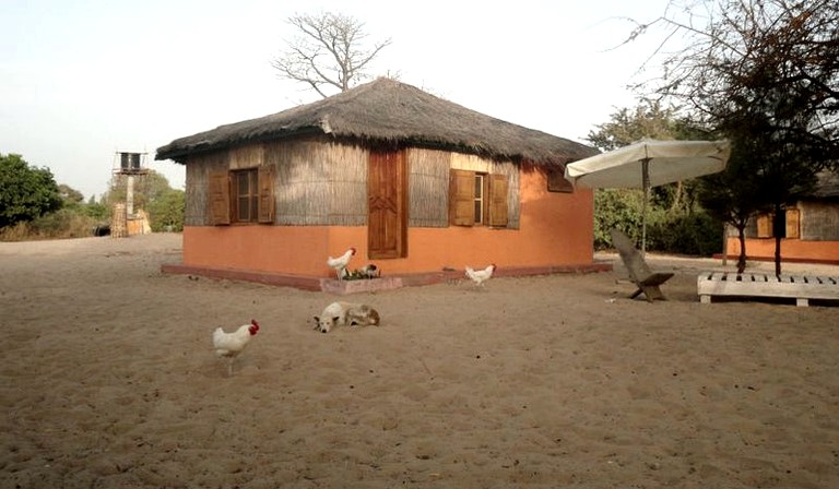 Huts (Jinack Island, North Bank Region, Gambia)