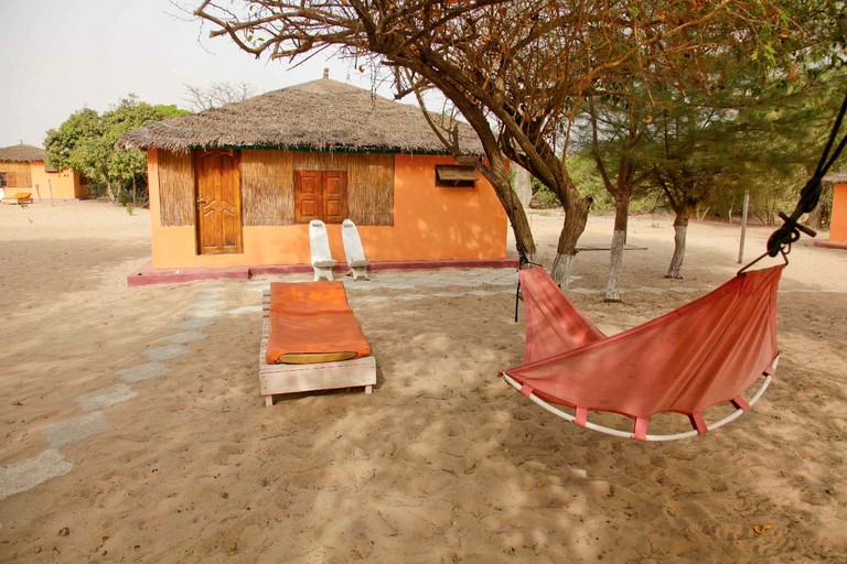 Huts (Jinack Island, North Bank Region, Gambia)