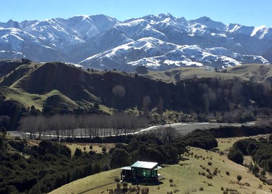 Eco-Friendly Pod Rental near Kaikoura, South Island, New Zealand