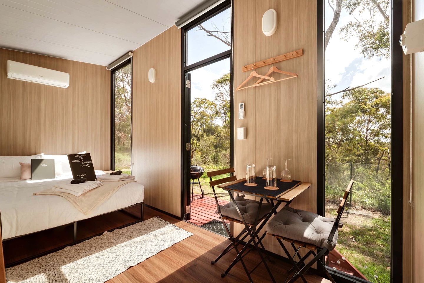 Eco-Friendly Tiny House Retreat with Scenic Trails near Maroota, New South Wales