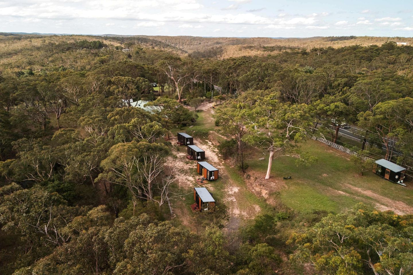 Eco-Friendly Tiny House Retreat with Scenic Trails near Maroota, New South Wales