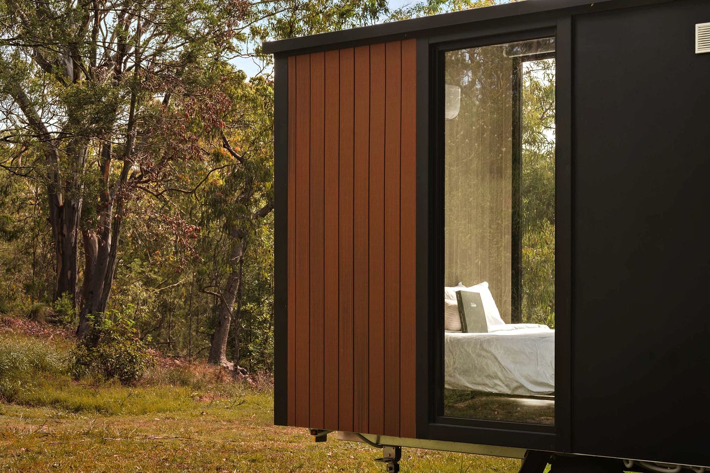 Eco-Friendly Tiny House Retreat with Scenic Trails near Maroota, New South Wales