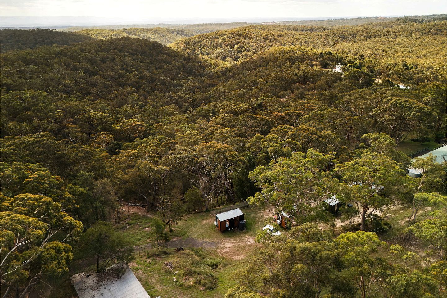 Eco-Friendly Tiny House Retreat with Scenic Trails near Maroota, New South Wales