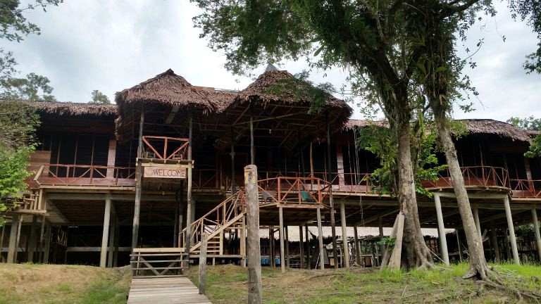 Huts (Iquitos, Amazonas, Peru)