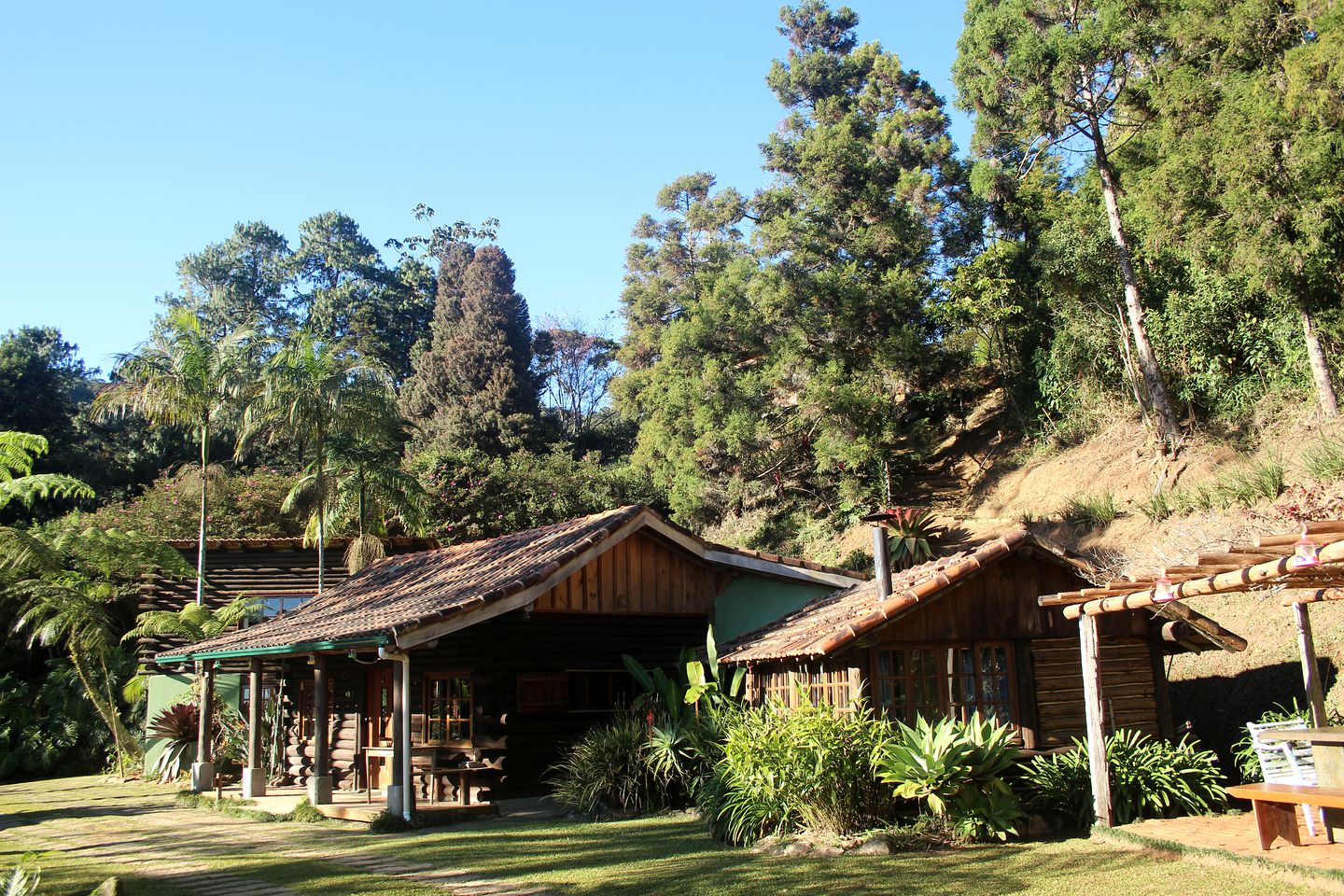 Spacious Rainforest Cabin Rental for Four in the Mountains of Rio de Janeiro, Brazil