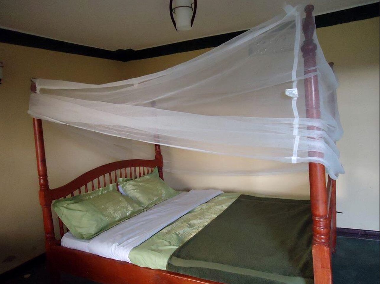 Spacious Luxury Camping Cottages with Mosquito Nets in Kampala, Uganda