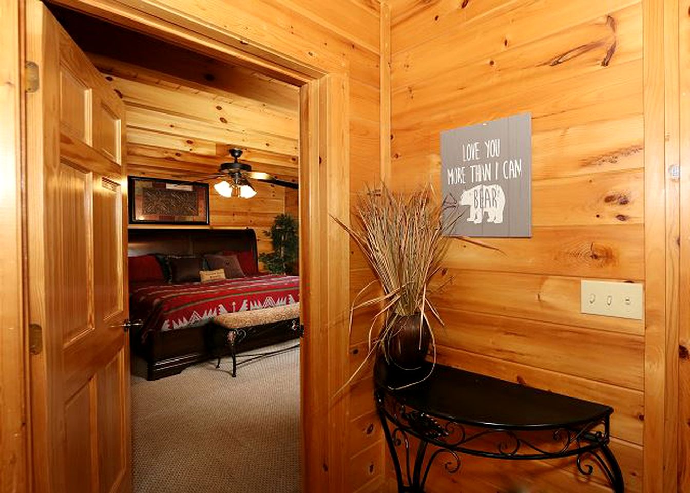 Authentic Cabin with Hot Tub on the Deck near Gatlinburg, Tennessee