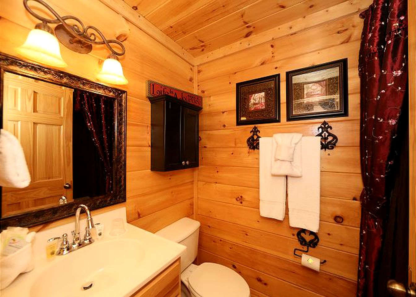 Authentic Cabin with Hot Tub on the Deck near Gatlinburg, Tennessee