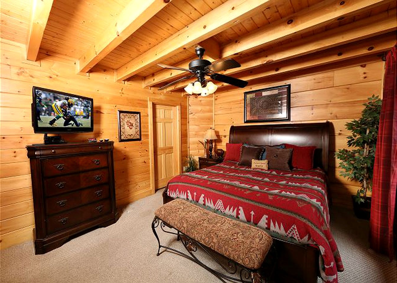 Authentic Cabin with Hot Tub on the Deck near Gatlinburg, Tennessee