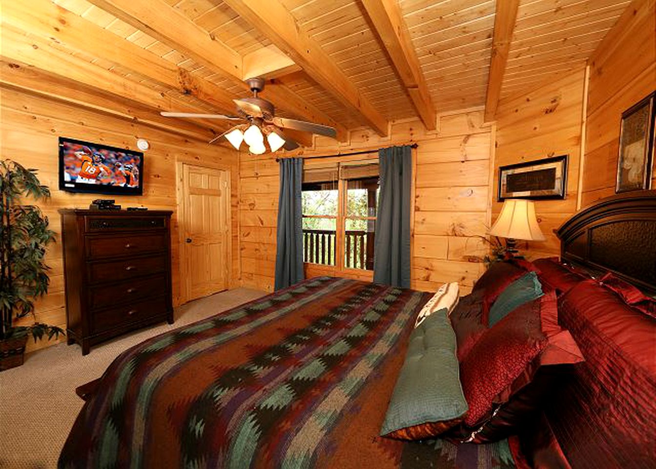 Authentic Cabin with Hot Tub on the Deck near Gatlinburg, Tennessee