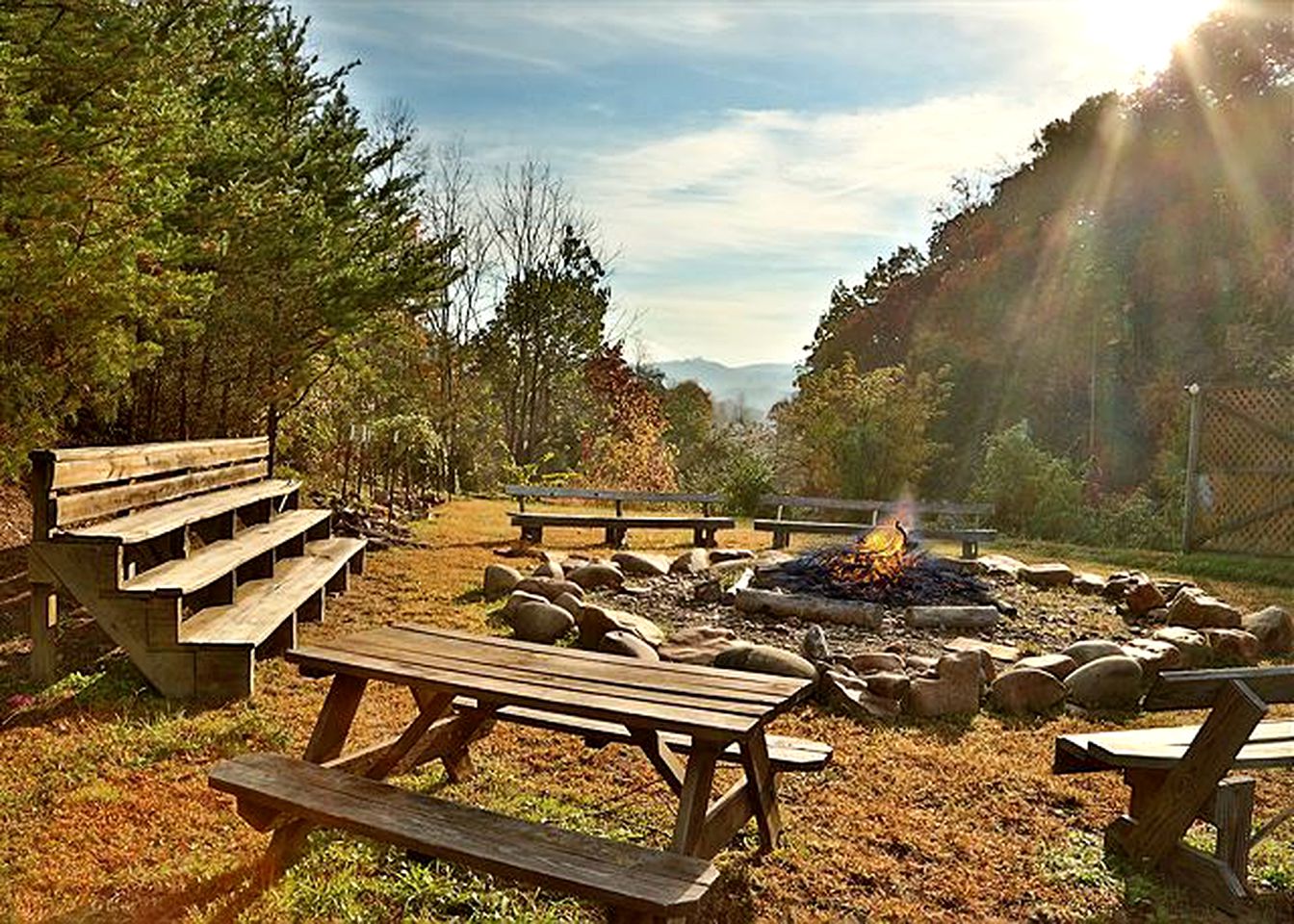 Rustic Cabin Getaway with a Fireplace in Pigeon Forge, Tennessee