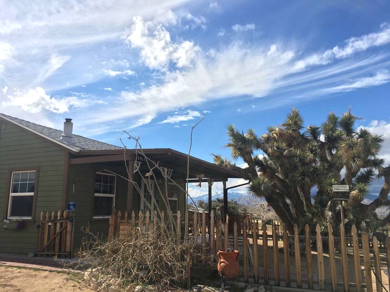 Rustic Cabin Rental Surrounded by the Mojave Desert in Yucca Valley, California