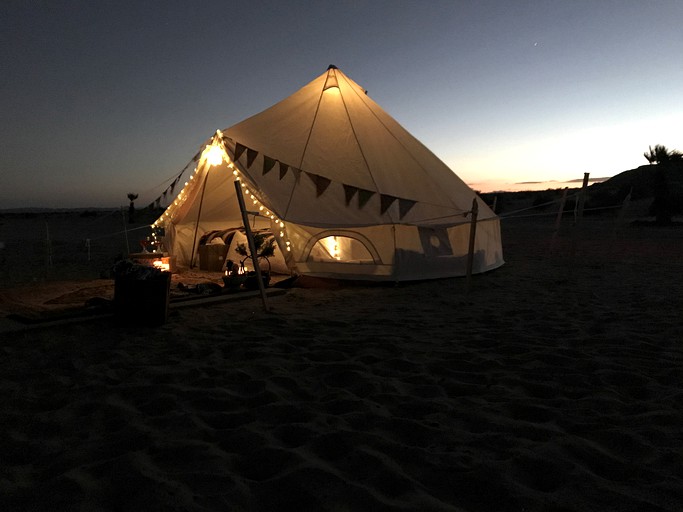 Bell Tents ̣̣San Felipe camping