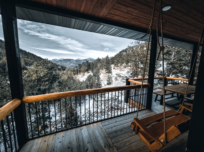 Cabins (United States of America, Estes Park, Colorado)