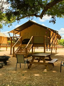 Elevate Your Texas Vacation in this Safari Tent Glamping in Cibolo photo 4