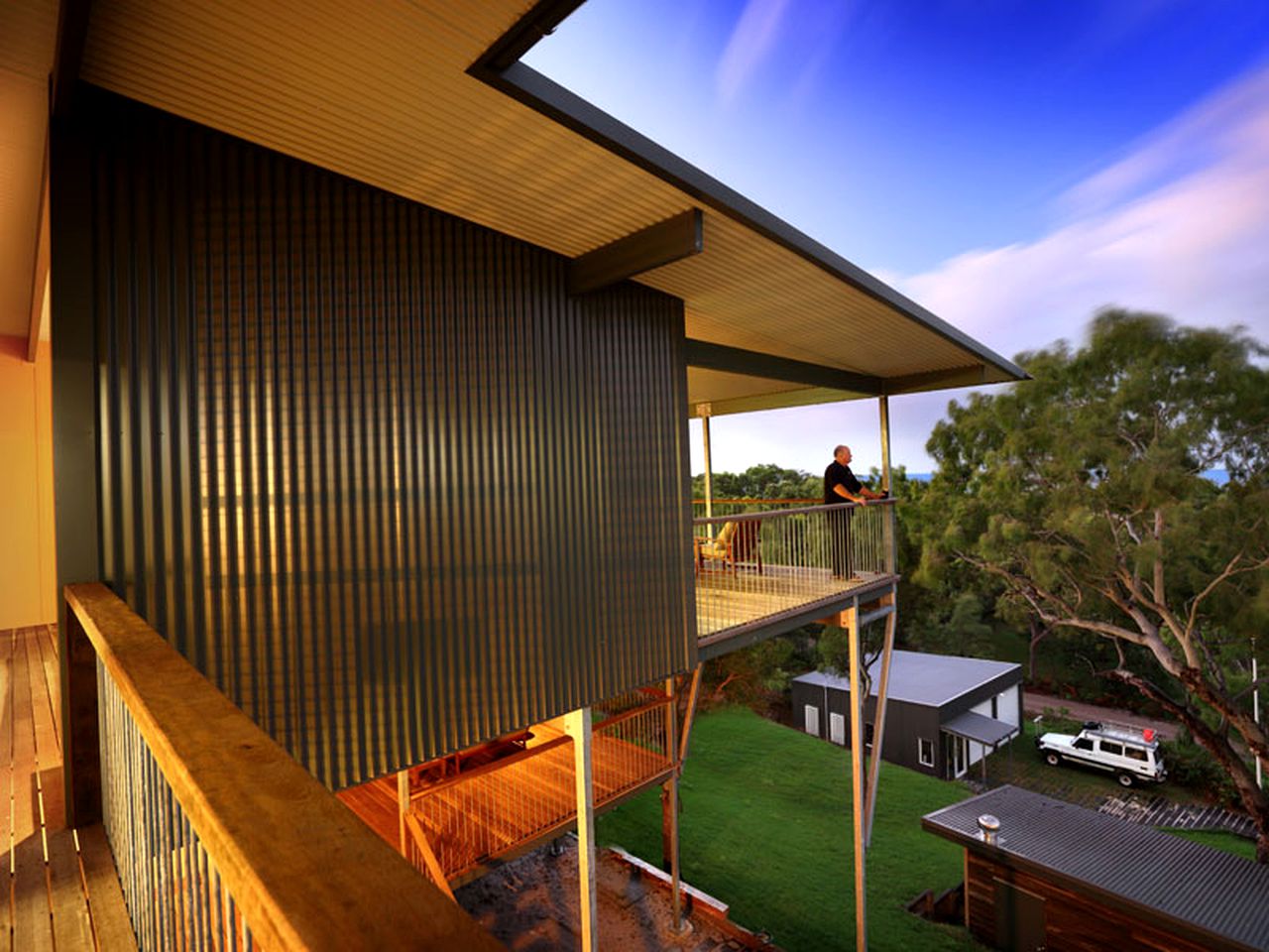 Stylish Lodge Rental on the Coast of Fraser Island in Queensland, Australia