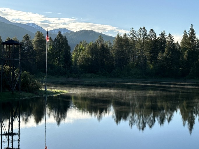 Cabins (United States of America, Swan Valley, Idaho)