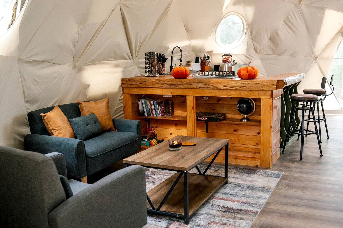 Experience Nature in this Incredible Dome Nestled Amidst Trees in Ellijay, Georgia