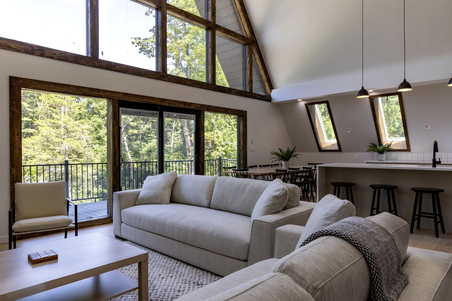 Pet-Friendly A-Frame Newly Renovated with Large Patio in New York