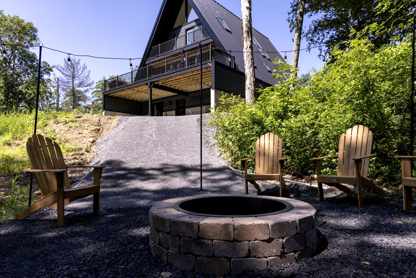 Pet-Friendly A-Frame Newly Renovated with Large Patio in New York