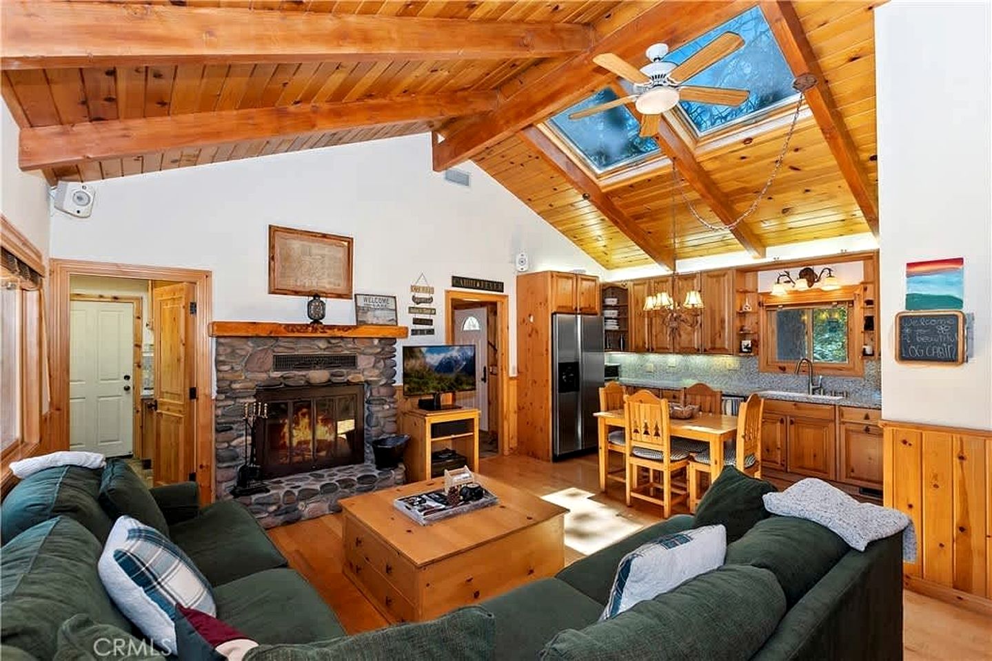 Embrace Nature in this Cabin Nestled Amidst Trees in Big Bear Lake, California