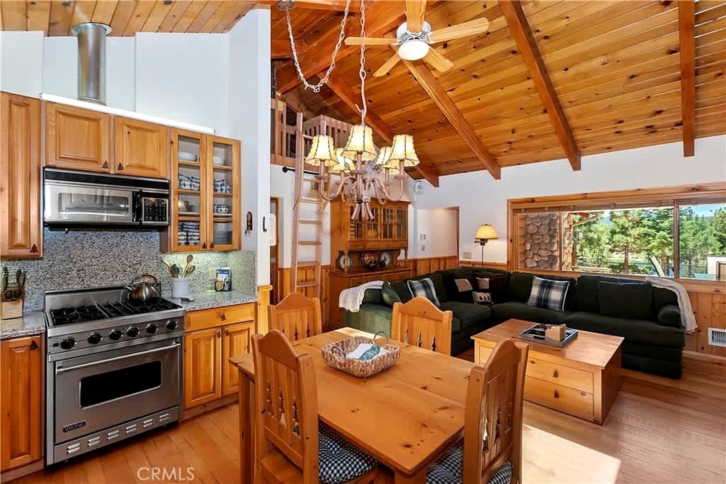 Embrace Nature in this Cabin Nestled Amidst Trees in Big Bear Lake, California