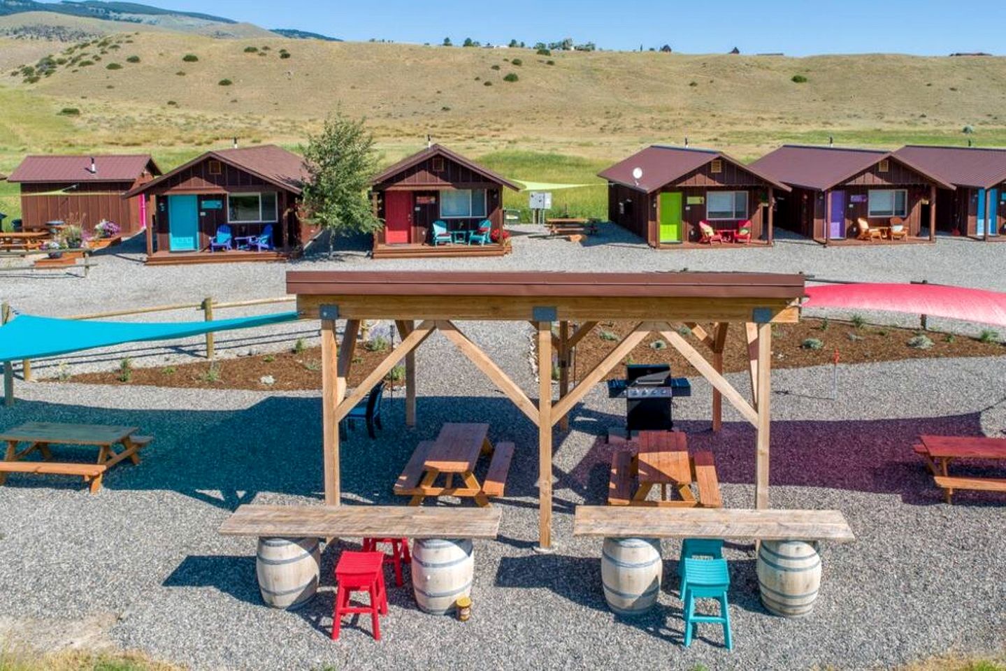 Charming Tiny Cabin near Chico Hot Springs for a Memorable Retreat in Emigrant, Montana