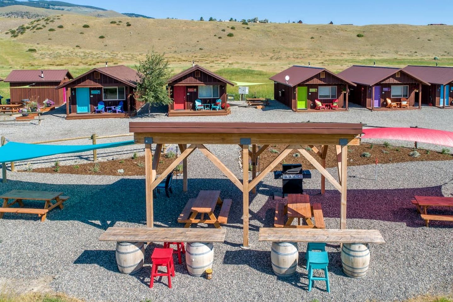 Lovely Tiny Cabin Close to Yellowstone with Incredible Mountain Views in Emigrant, Montana