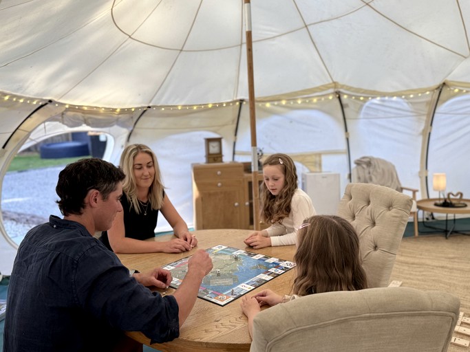 Bell Tents (New Zealand, Lochiel, South Island)