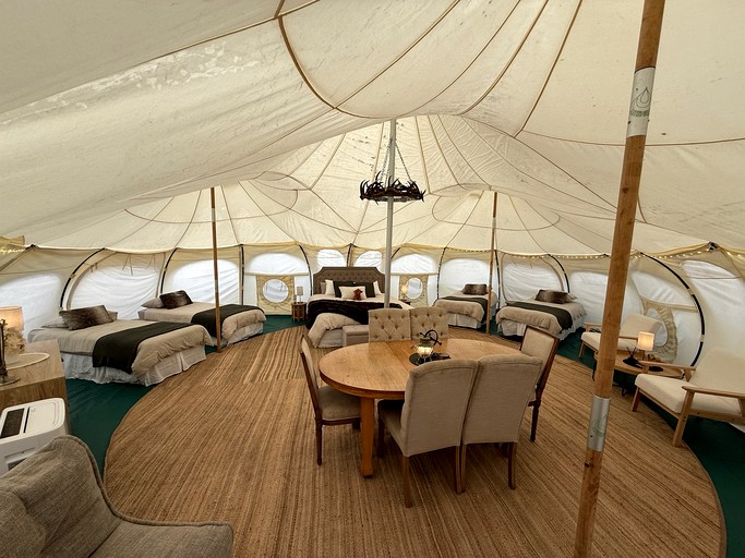 Bell Tents (New Zealand, Lochiel, South Island)