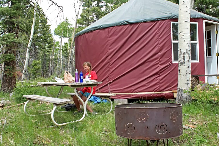 Yurts (Red River, New Mexico, United States)