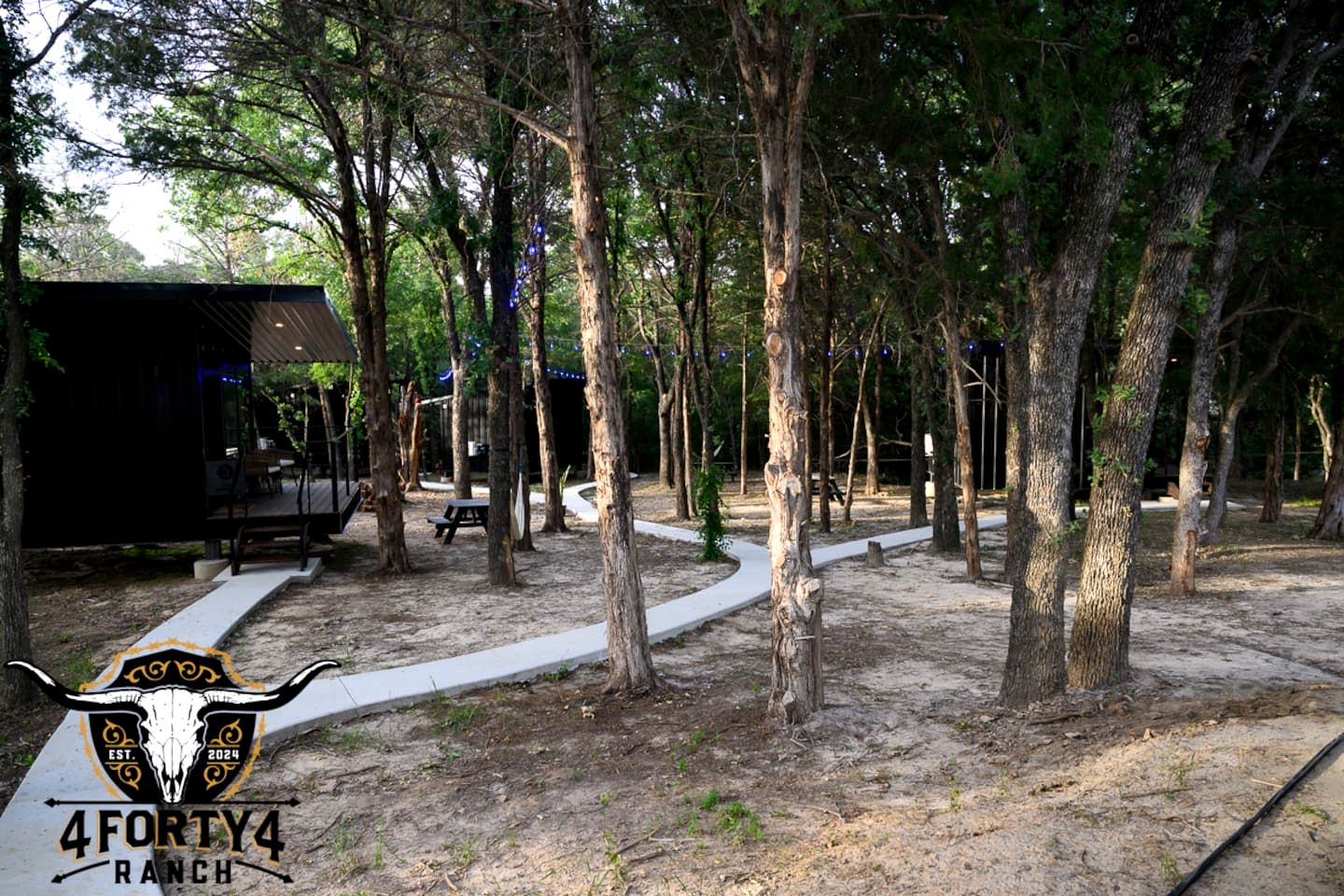 Enchanted Woodland Cabins by the Mountain in Texas with Private Pond and Scenic Trails