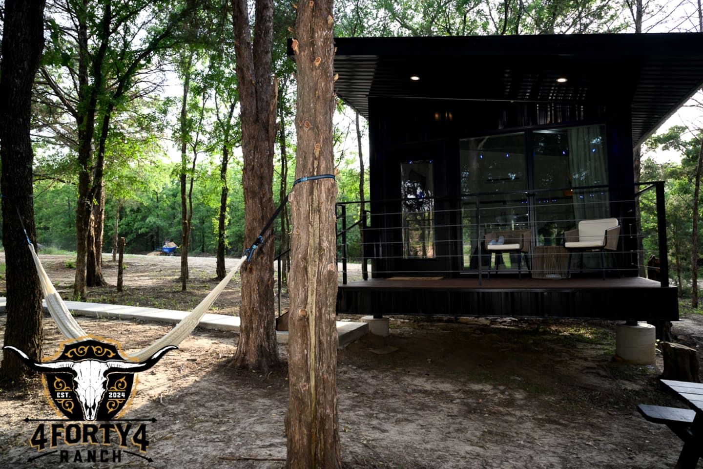 Enchanted Woodland Cabins by the Mountain in Texas with Private Pond and Scenic Trails