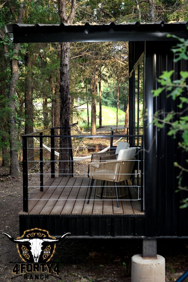 Enchanted Woodland Cabins by the Mountain in Texas with Private Pond and Scenic Trails