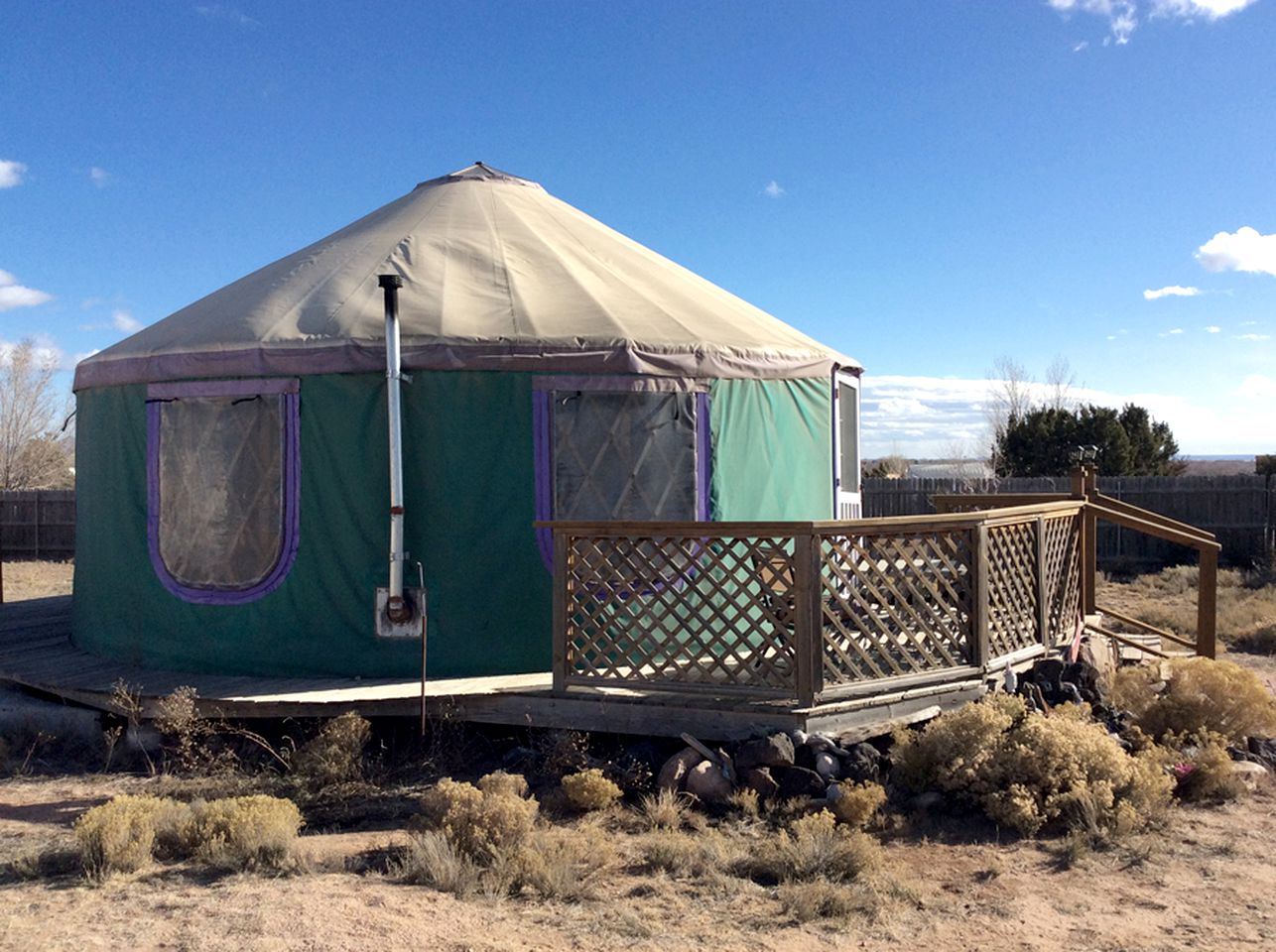 Unique Vacation Rental in the Desert of Santa Fe, New Mexico