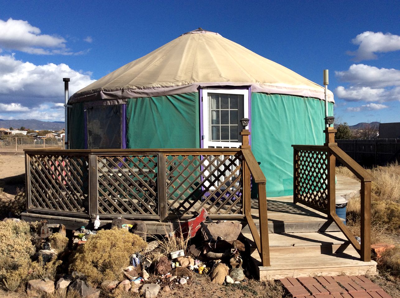 Unique Vacation Rental in the Desert of Santa Fe, New Mexico